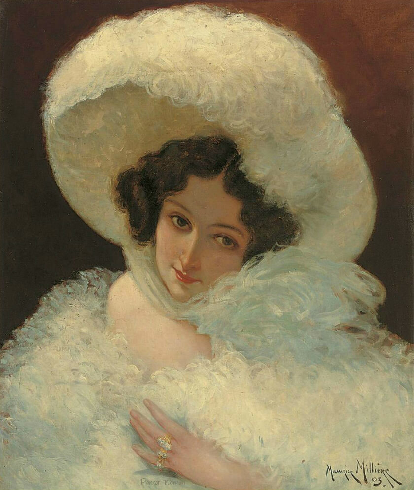 Дам. Морис Милльер. Дина Сабынина. Дина Сабынина Абдулкабировна. Marie-Felix Hippolyte-Lucas.